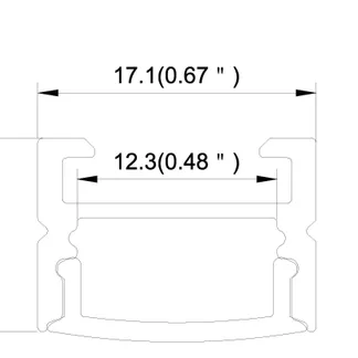 Synergy 21 LED U-Profil 200cm, ALU144 W Synergy 21 LED U-Profil 200cm, ALU144 W