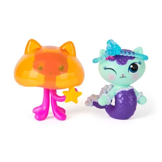 Gabby’s Dollhouse DREAMWORKS : DER FILM – Merkätzchen & Kitty Jellyfish, Spielfiguren mit 2 Zubehörteilen Gabby’s Dollhouse DREAMWORKS : DER FILM – Merkätzchen & Kitty Jellyfish, Spielfiguren mit 2 Zubehörteilen