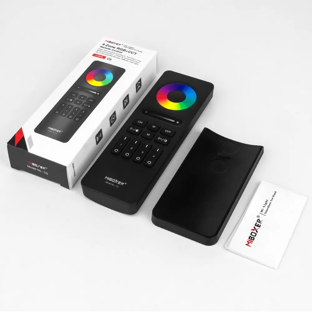 MiBoxer C5-B LED Fernbedienung 2,4GHz (RGB+CCT) 4 Zonen (b) – Bild 2