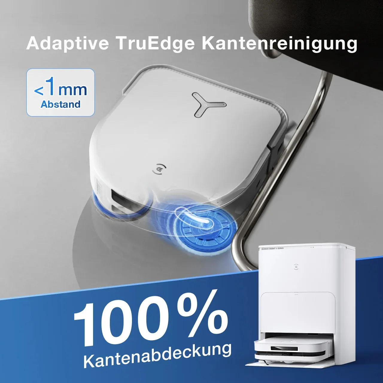 Ecovacs Deebot X5 Omni Weiß – Bild 5