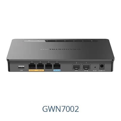 Grandstream GWN7002 Multi-WAN-Gigabit-VPN-Router mit integrierten Firewalls Grandstream GWN7002 Multi-WAN-Gigabit-VPN-Router mit integrierten Firewalls