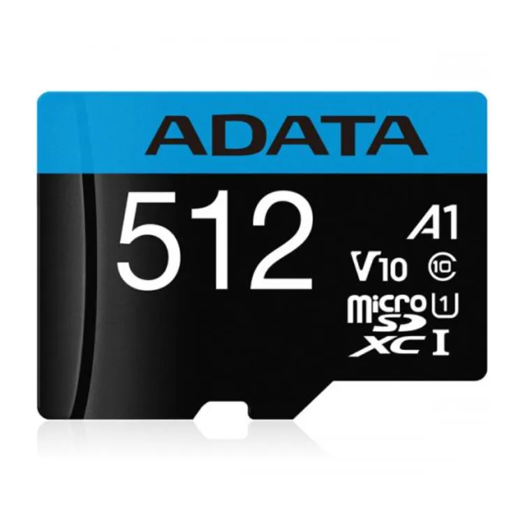 ADATA AUSDX512GUICL10A1-RA1 Speicherkarte 512 GB MicroSDXC UHS-I Klasse 10 ADATA AUSDX512GUICL10A1-RA1 Speicherkarte 512 GB MicroSDXC UHS-I Klasse 10