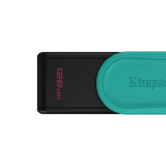 Kingston Technology DataTraveler 128GB Portable USB 3.2 Gen 1 Exodia S (Schwarz/Türkis) Kingston Technology DataTraveler 128GB Portable USB 3.2 Gen 1 Exodia S (Schwarz/Türkis)