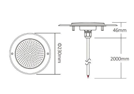 MiBoxer PLC-WP3 LED PLC Serie Wall mounted Pool Light 18W RGB+CCT – Bild 3