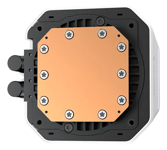 DeepCool LM240 WH Prozessor Flüssigkeitskühlung 12 cm Weiß 1 Stück(e) – Bild 2