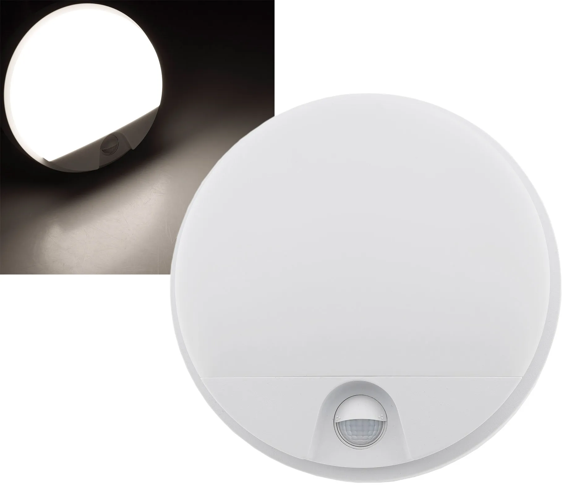 LED Wandleuchte „PAYAR“ IP54, 4000K 15W, 1570lm, 140° Bewegungsmelder LED Wandleuchte „PAYAR“ IP54, 4000K 15W, 1570lm, 140° Bewegungsmelder