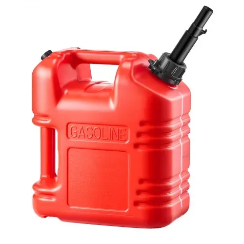 VEVOR Kraftstoff Kanister, 9,5 L, Benzinkanister mit Ausguss & klarer Skala, max. Durchflussrate 15L/min, Flüssigkeitsbehälter für die meisten Autos, Motorräder, ATVs & UTVs, rot, 1 Stk. – Bild 8