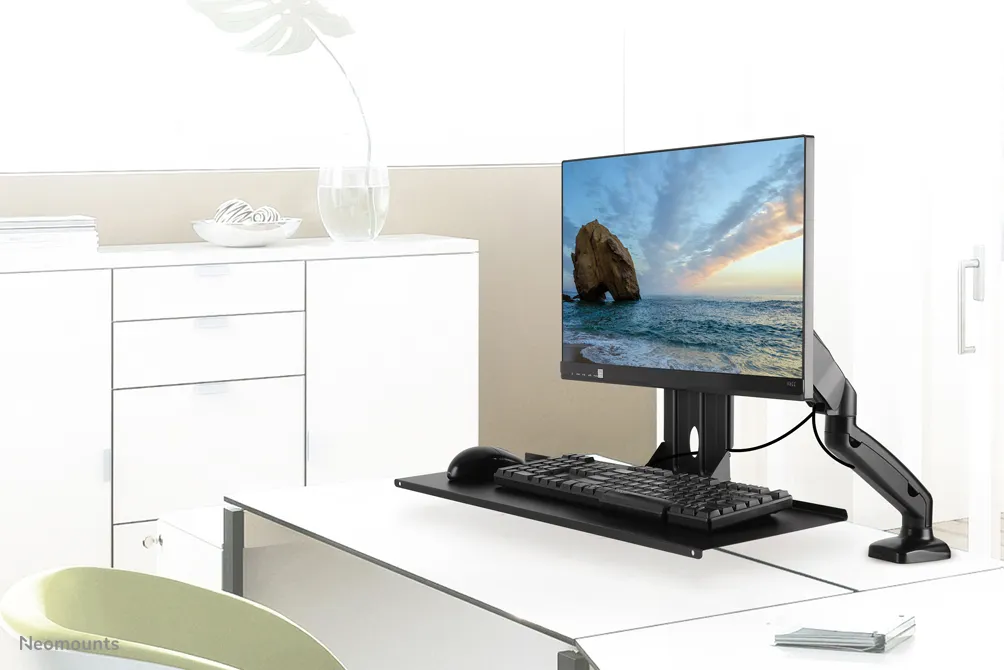 Neomounts KEYB-V200BLACK Tastatur-/Mausablage VESA - B 65 cm – Bild 7