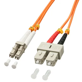Lindy LC/SC 2m InfiniBand/Glasfaserkabel Mehrfarbig, Orange Lindy LC/SC 2m InfiniBand/Glasfaserkabel Mehrfarbig, Orange