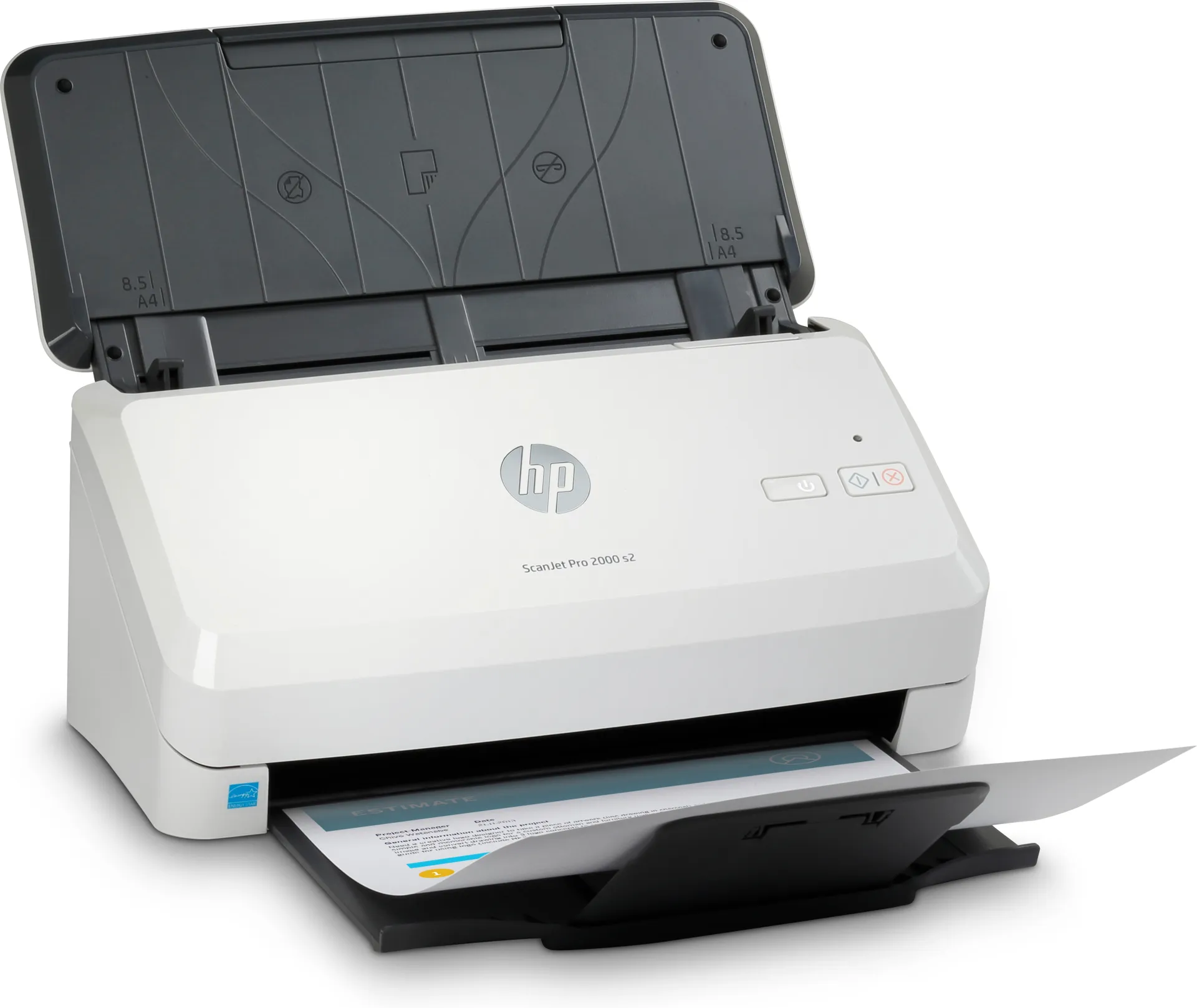 HP Scanjet Pro 2000 s2 Sheet-feed Scanner Scanner mit Vorlageneinzug 600 x 600 DPI A4 Schwarz, Weiß – Bild 3
