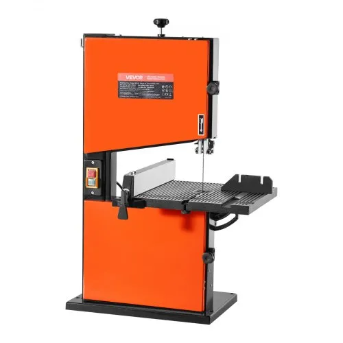 VEVOR Bandsäge, 229 mm, Holzbandsäge mit 373-W-Motor (1/2 PS), 90 mm Schnitthöhe, 300×300 mm Alu-Gusstisch, mit 360°-Arbeitsleuchte, Gehrungsanschlag, Parallelanschlag, für die Holzbearbeitung VEVOR Bandsäge, 229 mm, Holzbandsäge mit 373-W-Motor (1/2 PS), 90 mm Schnitthöhe, 300×300 mm Alu-Gusstisch, mit 360°-Arbeitsleuchte, Gehrungsanschlag, Parallelanschlag, für die Holzbearbeitung