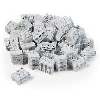 Lüsterklemme McPower mit Betätigungshebel, 0,5-2,5mm², max. 16A, 50er-Pack Lüsterklemme McPower mit Betätigungshebel, 0,5-2,5mm², max. 16A, 50er-Pack