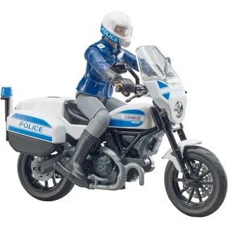 bworld Scrambler Ducati Polizeimotorrad, Modellfahrzeug bworld Scrambler Ducati Polizeimotorrad, Modellfahrzeug