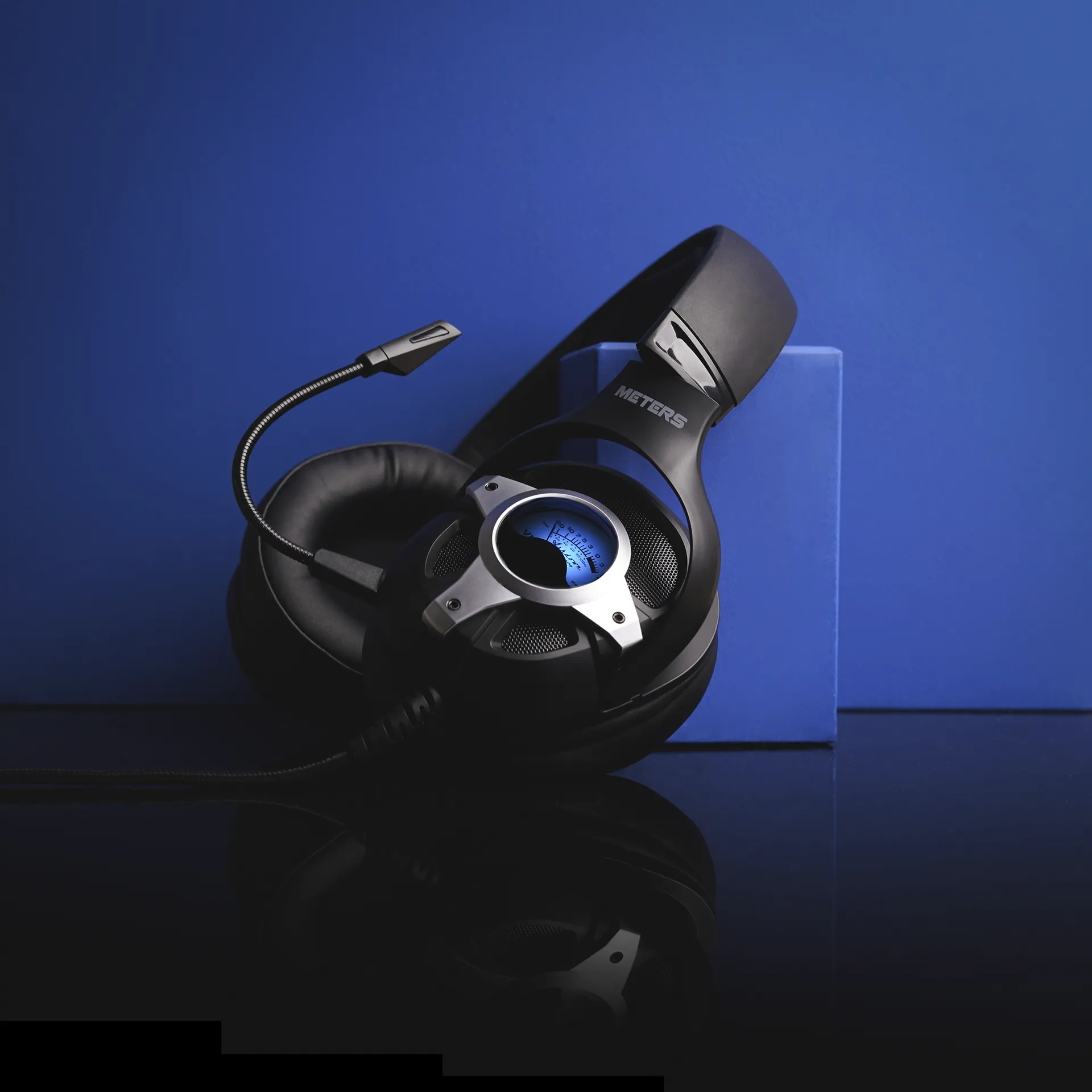 Gaming Kopfhörer Meters Level-UP, 7.1 virtual Surround, silber – Bild 4