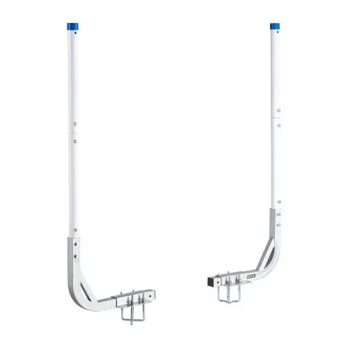 VEVOR Bootsanhängerführung 775 mm / 1205 mm, 0-10 cm Einstellbare Breite, Anhängerführung aus Hochfestem Stahl mit PVC-Rohren, Passend für Skiboote Kompakte Fischerboote Kleine Segelboote – Bild 8
