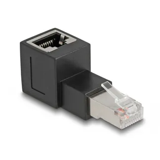 Adapter RJ-45 Stecker > RJ-45 Buchse, Cat.6a Adapter RJ-45 Stecker > RJ-45 Buchse, Cat.6a