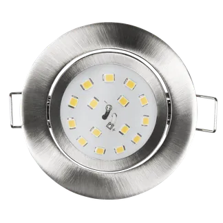 LED Einbauleuchte McShine “Slim“ 82x27mm, 5W, 400lm, 3000K, Edelstahl gebürstet LED Einbauleuchte McShine “Slim“ 82x27mm, 5W, 400lm, 3000K, Edelstahl gebürstet