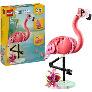 31170 Creator 3-in-1 Rosa Flamingo, Konstruktionsspielzeug 31170 Creator 3-in-1 Rosa Flamingo, Konstruktionsspielzeug