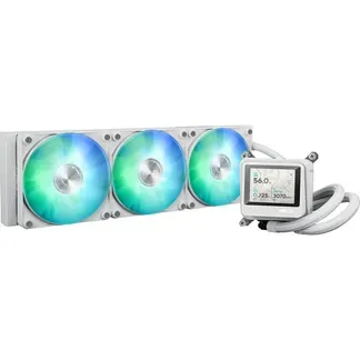 ASUS MAX Gaming LC 360 ARGB LCD White Edition Prozessor All-in-One-Flüssigkeitskühler 12 cm Weiß ASUS MAX Gaming LC 360 ARGB LCD White Edition Prozessor All-in-One-Flüssigkeitskühler 12 cm Weiß