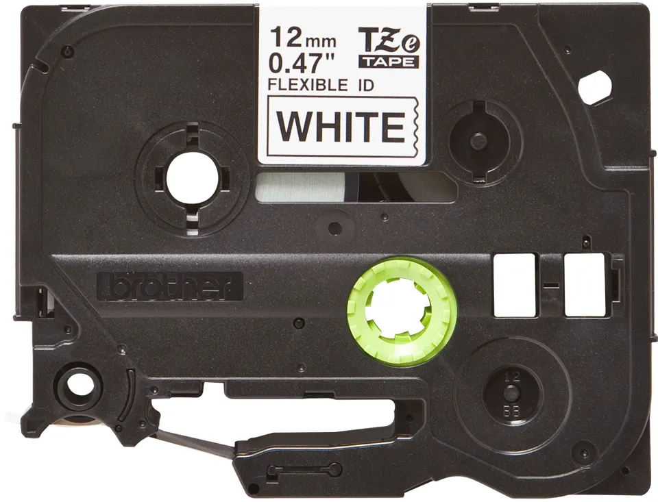 Brother TZE-FX231 Etiketten erstellendes Band Schwarz auf weiss TZ – Bild 2