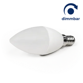 LED Kerzenlampe McShine, E14, 7W, 520lm, 160°, 4000K, neutralweiß, dimmbar LED Kerzenlampe McShine, E14, 7W, 520lm, 160°, 4000K, neutralweiß, dimmbar