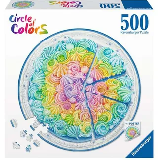 Puzzle Circle of Colors Rainbow Cake Puzzle Circle of Colors Rainbow Cake