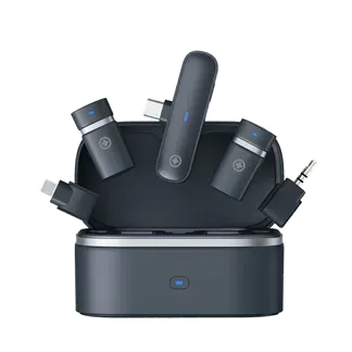 Plusonic Wireless Mikrofone Kit PS-TDS9 “USB Type C/Lightning/3,5mm Klinke” WiFi-Micro / *ALLTRAVEL* Plusonic Wireless Mikrofone Kit PS-TDS9 “USB Type C/Lightning/3,5mm Klinke” WiFi-Micro / *ALLTRAVEL*