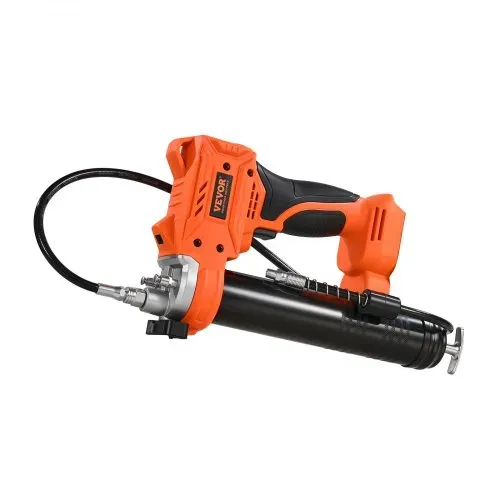 VEVOR Akku-Fettpresse, max. 55 MPa, Schmierpresse mit LED-Licht & Schlauch, 20-V-Akkubetrieb & Auslöser, Kompatibel mit 18V Makita-Akkus, zum Schmieren von Fahrzeugen oder Maschinen (Nur Werkzeug) – Bild 10