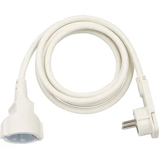 Verlängerungskabel, 1x Winkel-Flachstecker Verlängerungskabel, 1x Winkel-Flachstecker