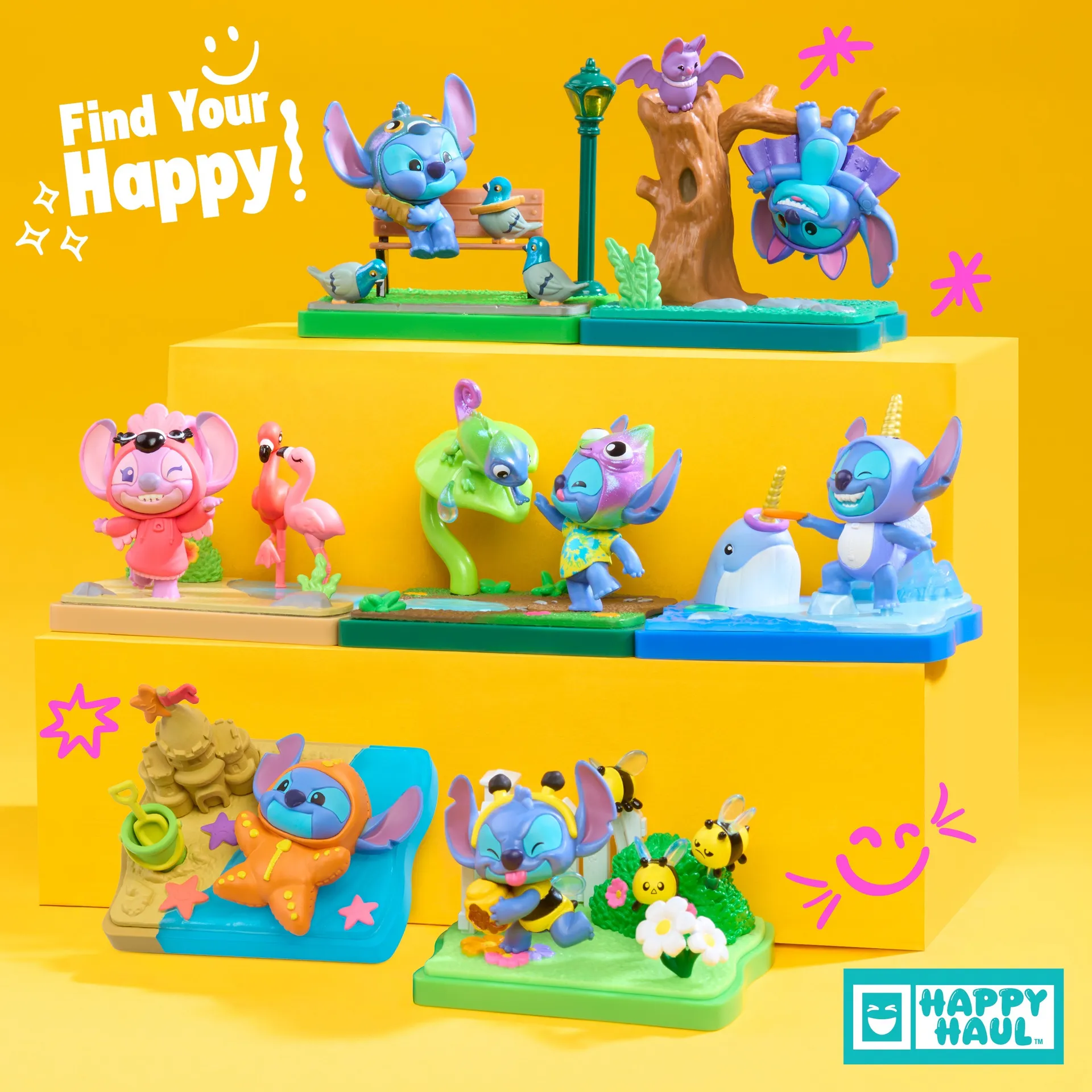 Just Play Happy Haul Stitch Goes Wild Collectible Fgire Blind Boxes – Bild 5