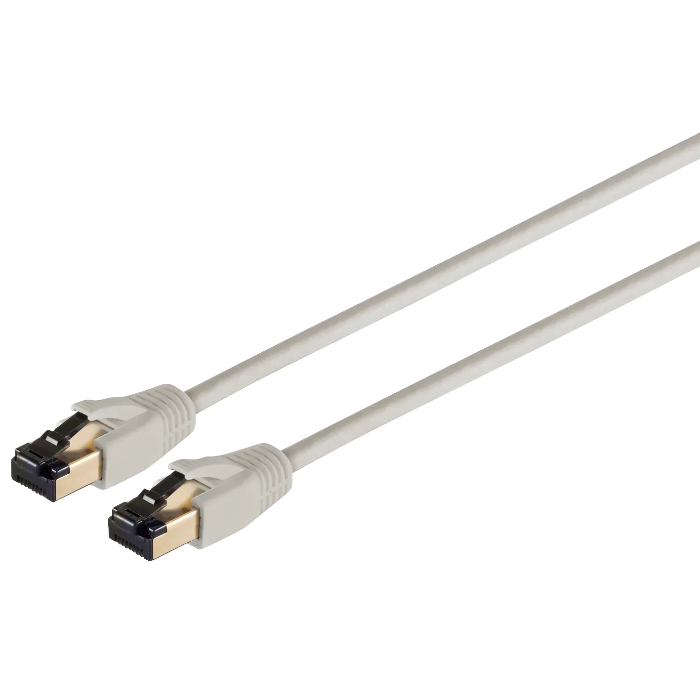 Patchkabel, Cat.8.1 F/FTP PIMF LSZH, grau, 3m Patchkabel, Cat.8.1 F/FTP PIMF LSZH, grau, 3m