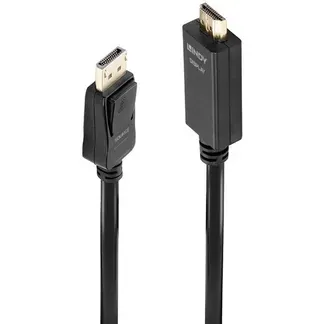 Lindy 36922 Videokabel-Adapter 2 m DisplayPort HDMI Typ A (Standard) Schwarz Lindy 36922 Videokabel-Adapter 2 m DisplayPort HDMI Typ A (Standard) Schwarz
