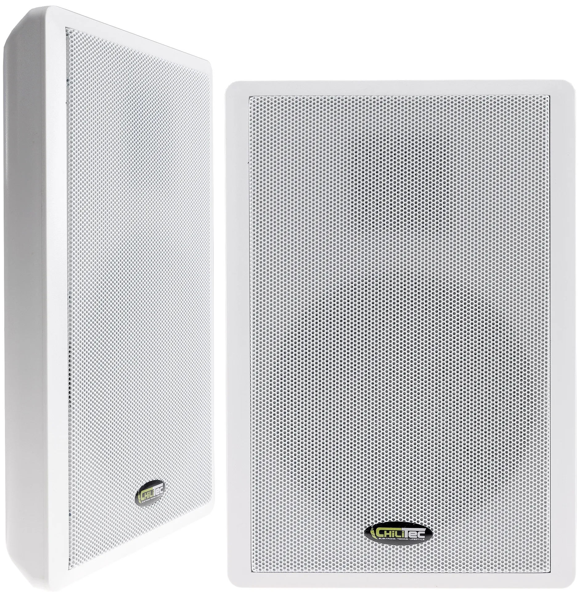 Flatpanel-Lautsprecher, 40W, weiß Surround, 4 Ohm, 86dB, 2-Wege, Paar Flatpanel-Lautsprecher, 40W, weiß Surround, 4 Ohm, 86dB, 2-Wege, Paar