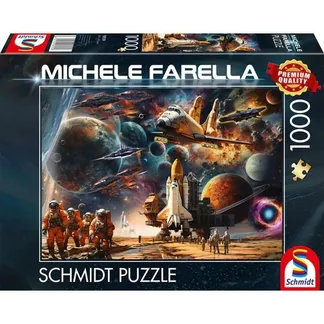 Michele Farella: Faszination Raumfahrt – Reise in ferne Galaxien, Puzzle Michele Farella: Faszination Raumfahrt – Reise in ferne Galaxien, Puzzle
