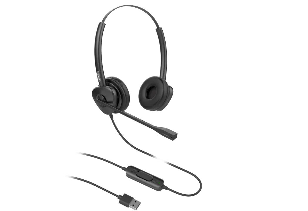 Fanvil HT302-U, USB Wired Headset-Binaural / Fanvil HT302-U, USB Wired Headset-Binaural /