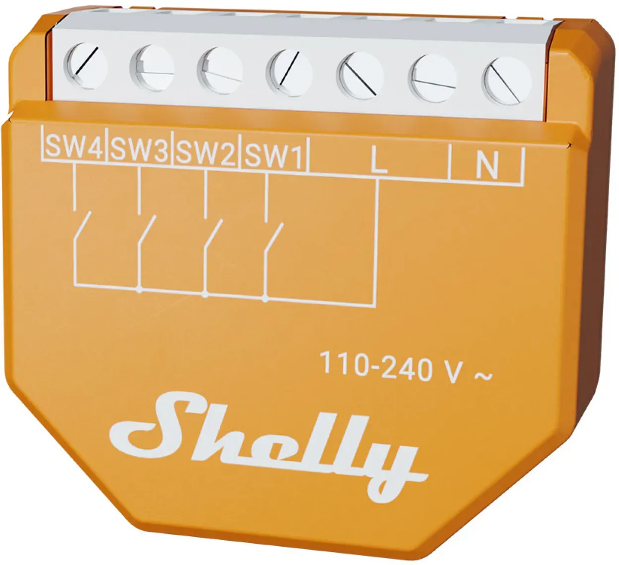 Shelly · Unterputz · "Wave i4 LR" · Z-Wave – Bild 2