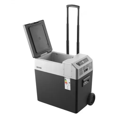 VEVOR Kompressor Kühlbox 50 L, Auto Kühlschrank mit Griff, App-Steuerung & Rädern, 12 V/24 V DC, 100–240 V AC, -22 °C bis 10 °C, Elektrische Gefrierbox für LKW, Van, Wohnmobil, SUV & Camping – Bild 8