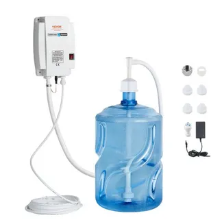 VEVOR Pumpsystem für Flaschenwasserspender 5 Gal Spendersystem, automatischer elektrischer Wasserspender, Wasserkrugpumpe mit Einzeleinlass, kompatibel mit Kaffee-/Teemaschinen, ohne Eimer VEVOR Pumpsystem für Flaschenwasserspender 5 Gal Spendersystem, automatischer elektrischer Wasserspender, Wasserkrugpumpe mit Einzeleinlass, kompatibel mit Kaffee-/Teemaschinen, ohne Eimer