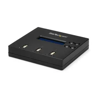 StarTech.com 1:2 USB Stick Klonstation und Löscher, Kopierer für mehrere USB Laufwerke, System and File und Sector-by-Sector Kopieren, 1,5 GB/min, 3-Pass Löschen, LCD Display StarTech.com 1:2 USB Stick Klonstation und Löscher, Kopierer für mehrere USB Laufwerke, System and File und Sector-by-Sector Kopieren, 1,5 GB/min, 3-Pass Löschen, LCD Display