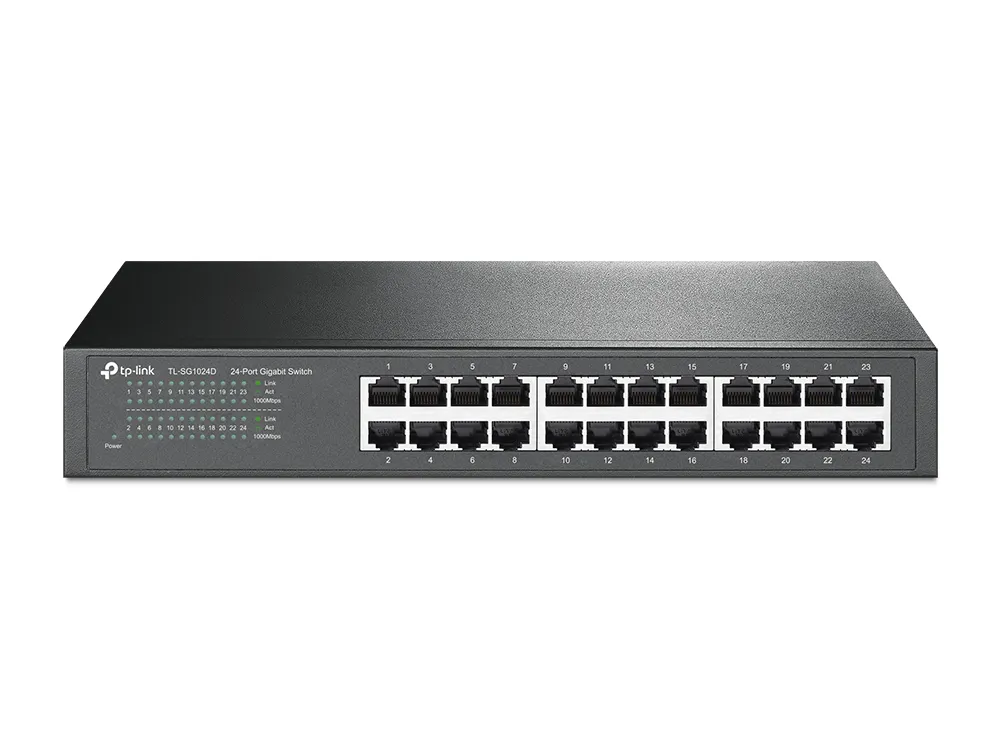 TP-Link 24-Port-Gigabit-Desktop/Rackmount-Switch TP-Link 24-Port-Gigabit-Desktop/Rackmount-Switch