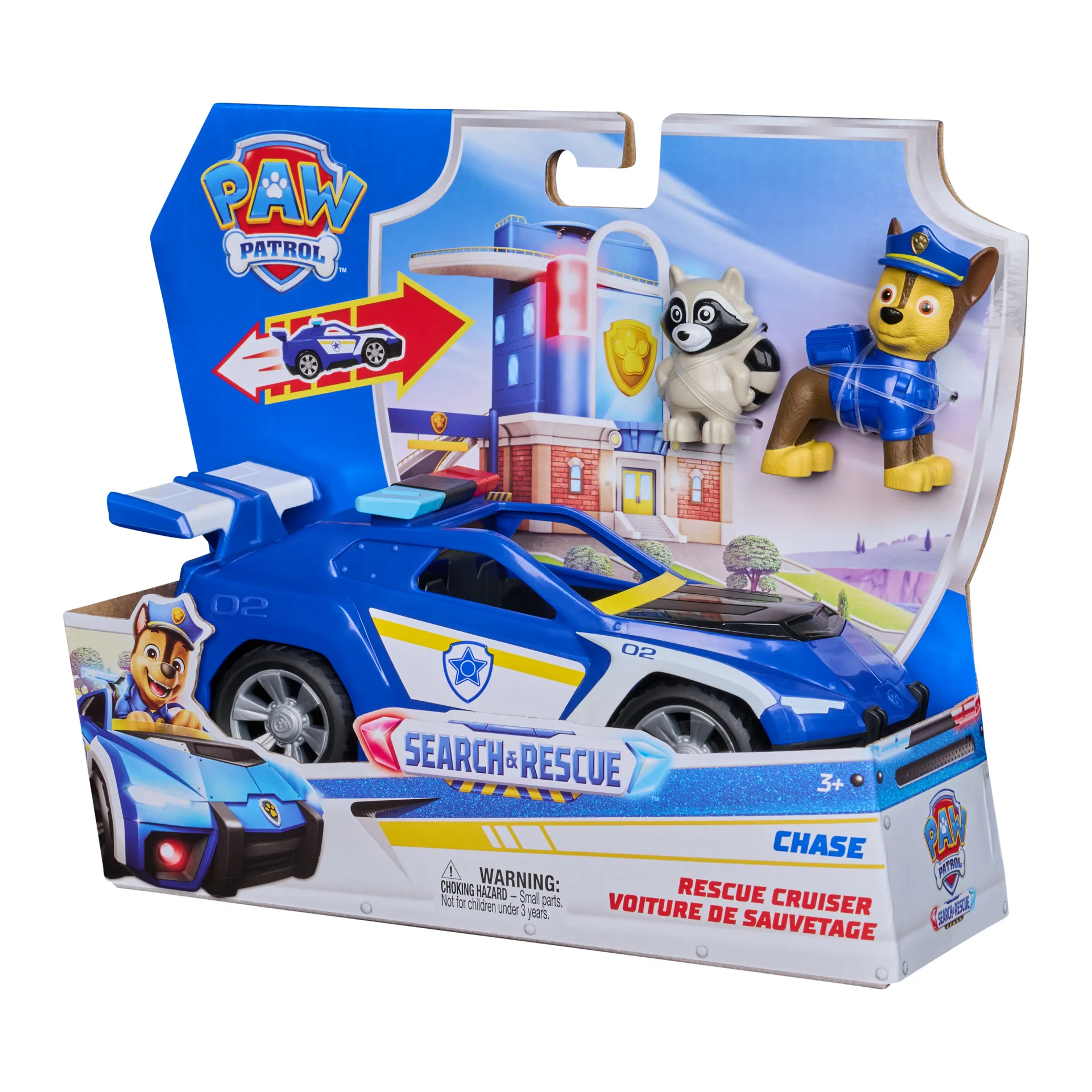 PAW Patrol - Search & Rescue: Chase' Rescue Cruiser mit 2 Figuren – Bild 7