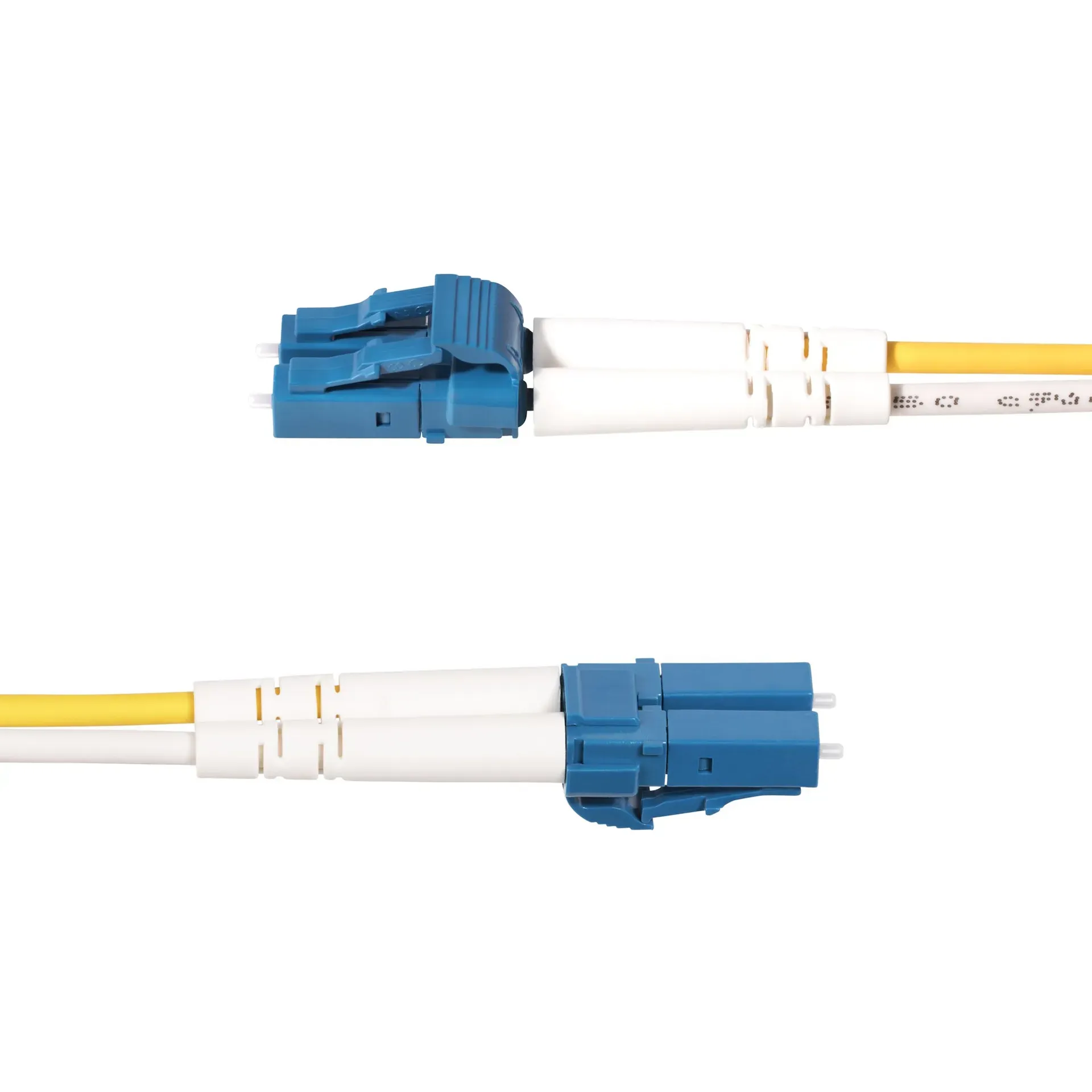StarTech.com 2m OS2 LWL Patchkabel LC zu SC (UPC) Singlemode Duplex, 9/125µm, 100G, Biegeunempfindlich, Low Insertion Loss, LSZH Glasfaserkabel LC auf SC – Bild 5