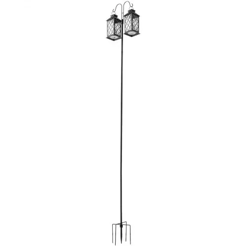 VEVOR Schäferhaken 8er-Pack, Hirtenhaken 195 cm, Garten Doppelhaken Laternenstab, 1,9 cm dicke Gartenhaken zum Aufhängen von Kolibri-Futterspendern, Pflanzenkörben, Solarlaternen, Windspielen – Bild 7