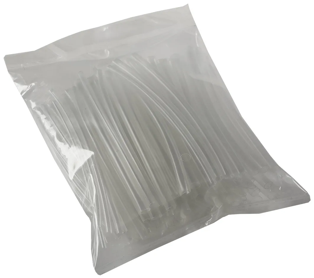 Schrumpfschlauch-Sortiment, 100-teilig in Sortimentstüte, transparent Schrumpfschlauch-Sortiment, 100-teilig in Sortimentstüte, transparent