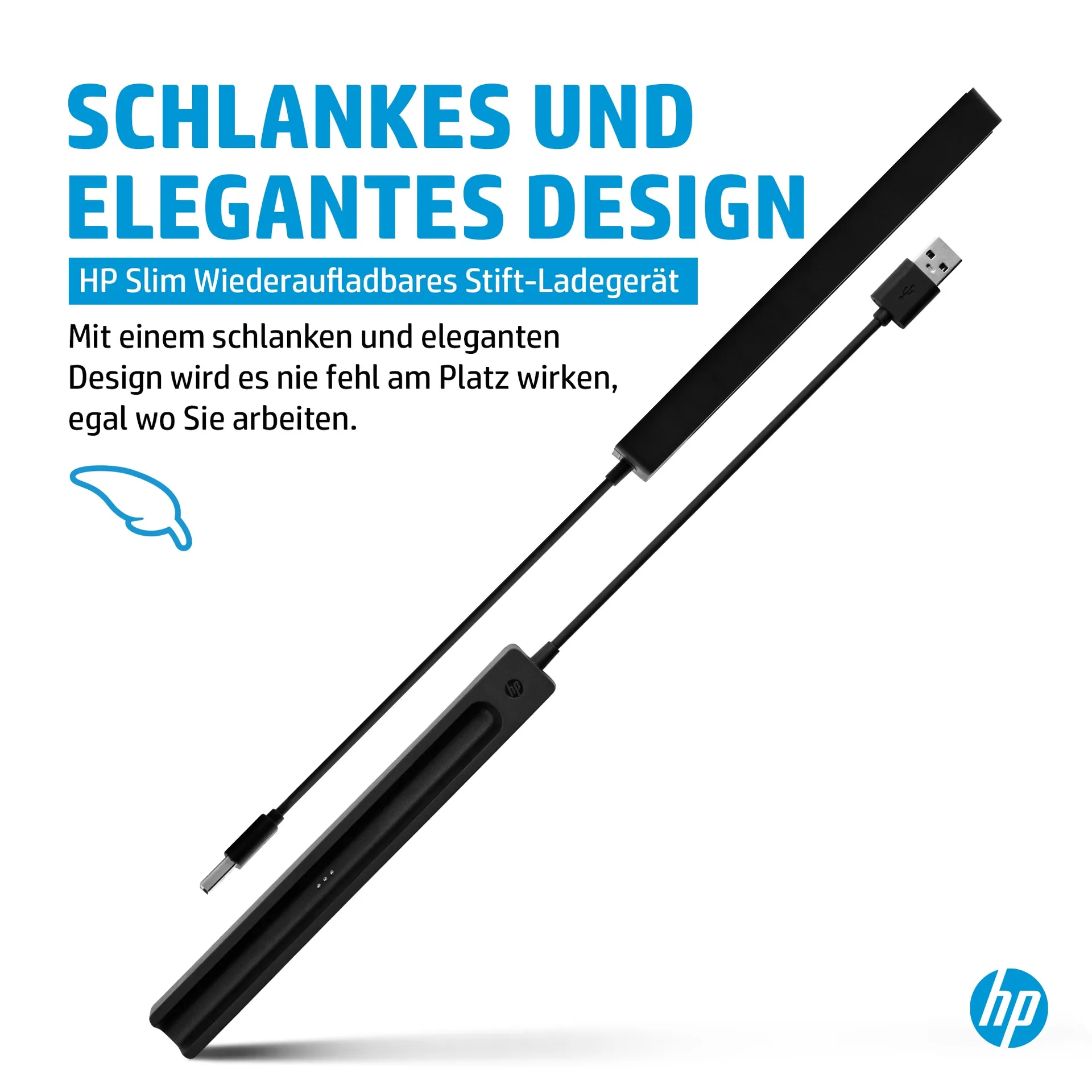 HP Wiederaufladbarer Slim Pen Ladegerät – Bild 6