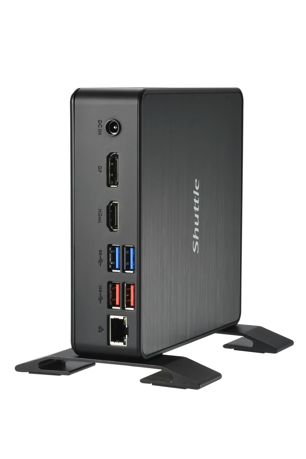 Shuttle Nano PC System NC4010XA, Intel Celeron 7305, 4GB RAM, 128GB M.2 SSD, 1x HDMI, 1x DP,1xUSB-C/DP, 6x USB3.2, 1x 2.5″ bay, 2x M.2, 1x LAN, inkl. VESA & Stand Shuttle Nano PC System NC4010XA, Intel Celeron 7305, 4GB RAM, 128GB M.2 SSD, 1x HDMI, 1x DP,1xUSB-C/DP, 6x USB3.2, 1x 2.5″ bay, 2x M.2, 1x LAN, inkl. VESA & Stand