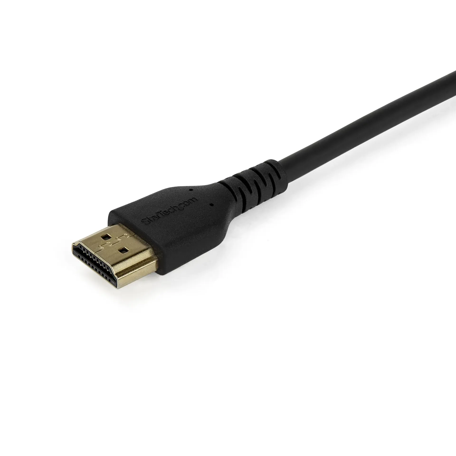 StarTech.com 2m Premium Zertifiziertes HDMI 2.0 Kabel mit Ethernet - High Speed UHD 4K 60Hz HDR - Robustes M/M HDMI Verbindungsabel mit Aramidfaser - TPE - Für UHD Monitoren/TVs/Displays – Bild 2