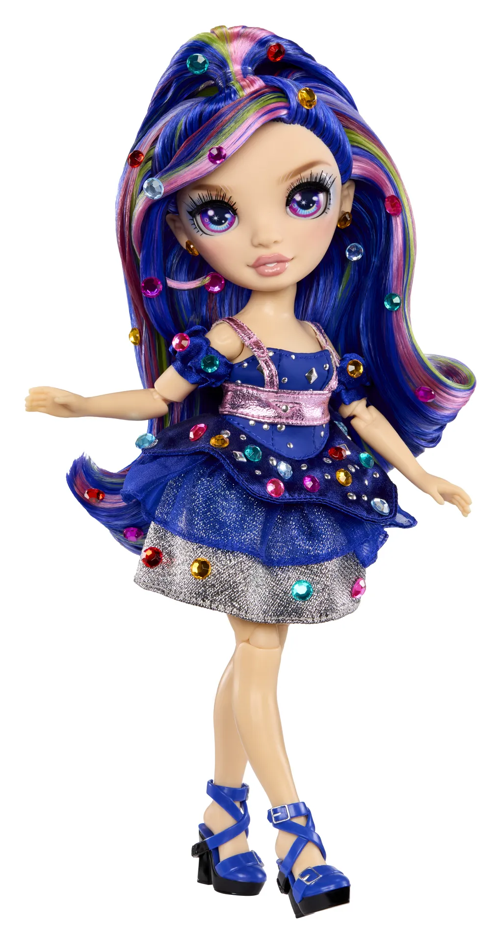 Rainbow High Be Dazzling Fashion Dolls- Genevieve Bleue (Blue) – Bild 6