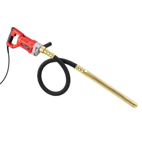 VEVOR Hand-Betonrüttler, 800 W elektrischer Rüttler 4000 U/min, elektrisches Betonrüttlerwerkzeug mit 1,5 m Schaftstange, tragbarer Bleistift-Zementrüttler zum Entfernen von Luftblasen und Mischen von Beton – Bild 9