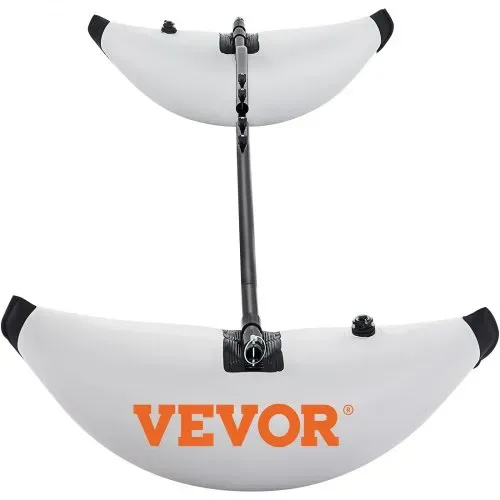 VEVOR Kajak Ausleger Stabilisator 2,1 - 2,4 m Einstellbare Länge Paddelboot, 36 cm Breite Schwimmer Stabilisator Set, 2 Stück Wildwasserkajak, PVC Schwimmausgleichszubehör für aufblasbares Kanuboote – Bild 10